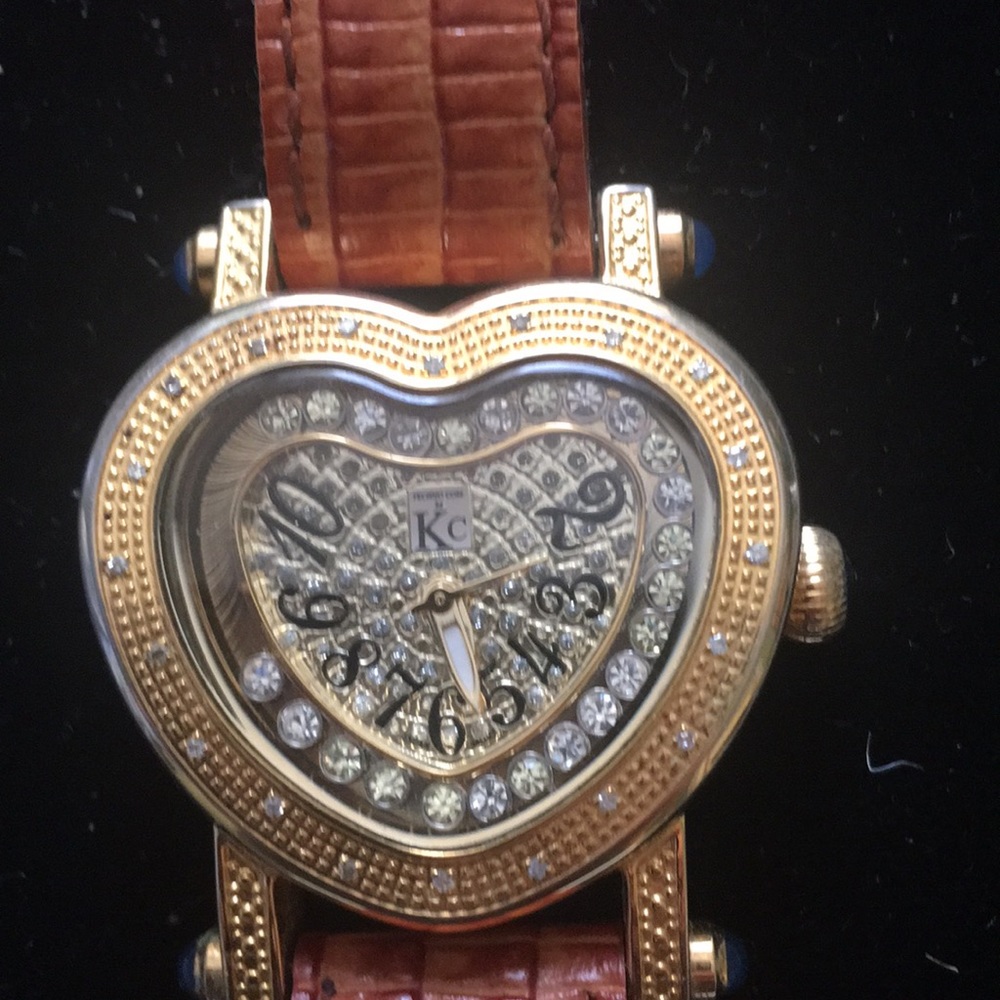 Techno Com By Kc Watch. Diamond Sapphire - image 1